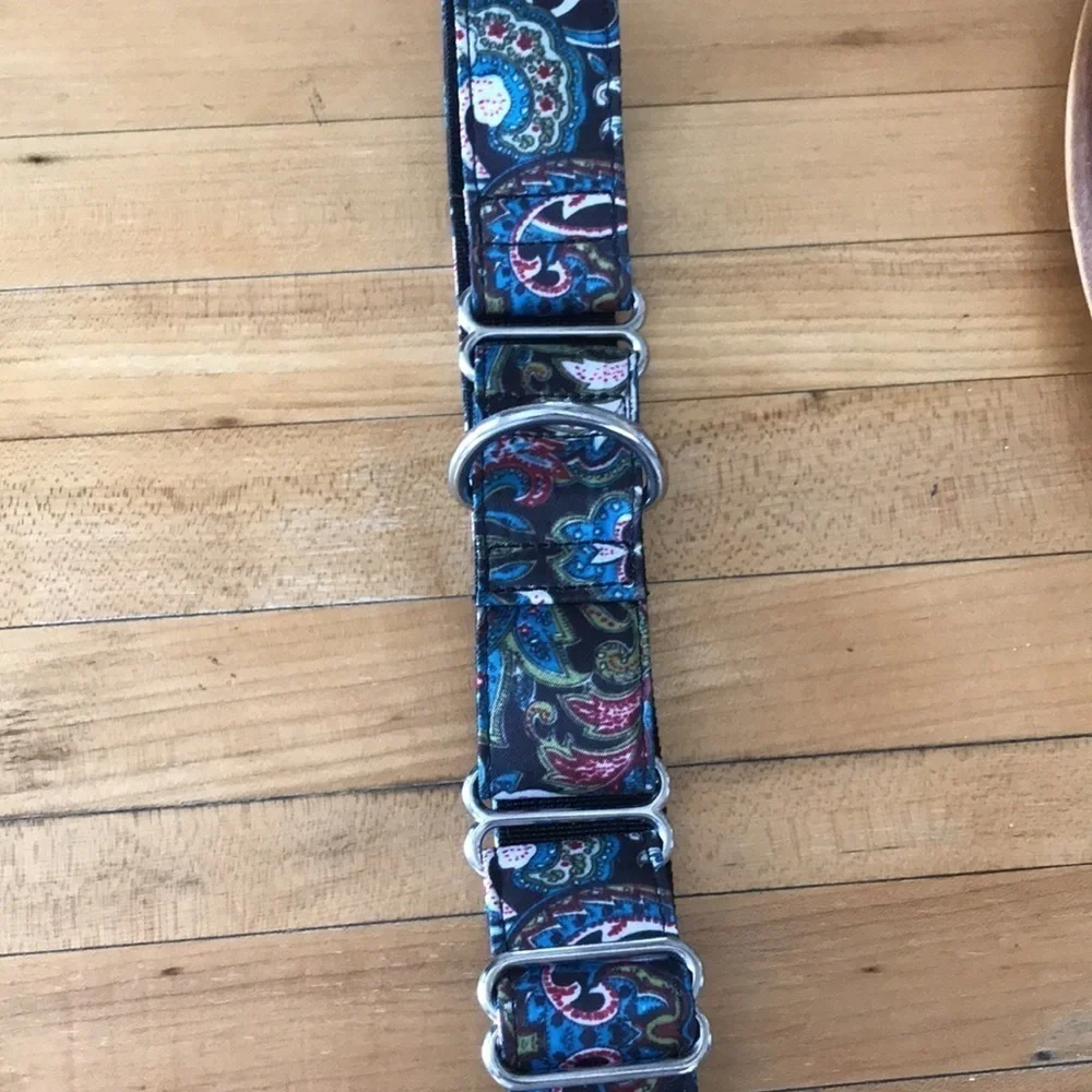 Dog Collar Paisley Pattern Adjustable